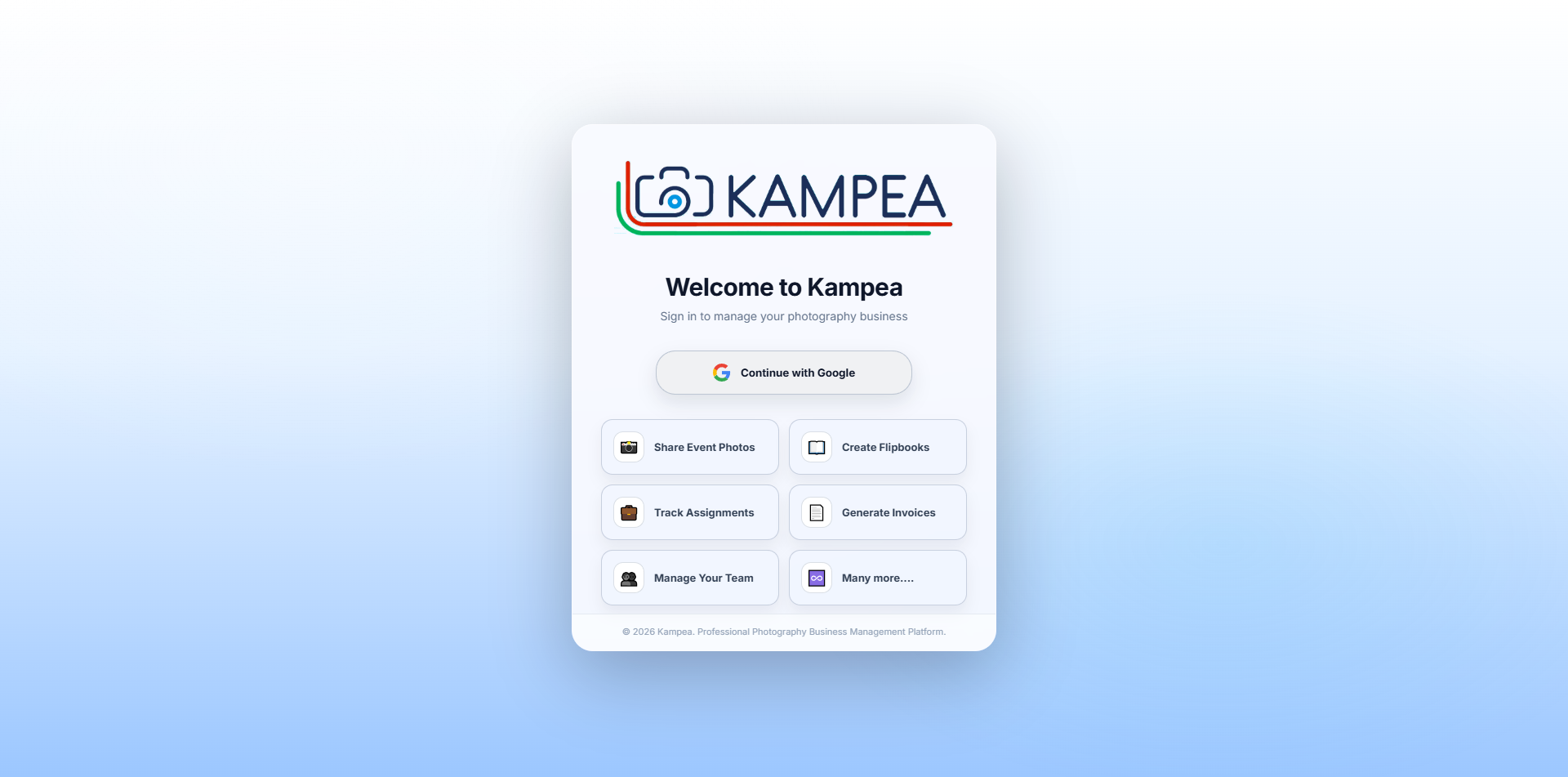 Kampea app